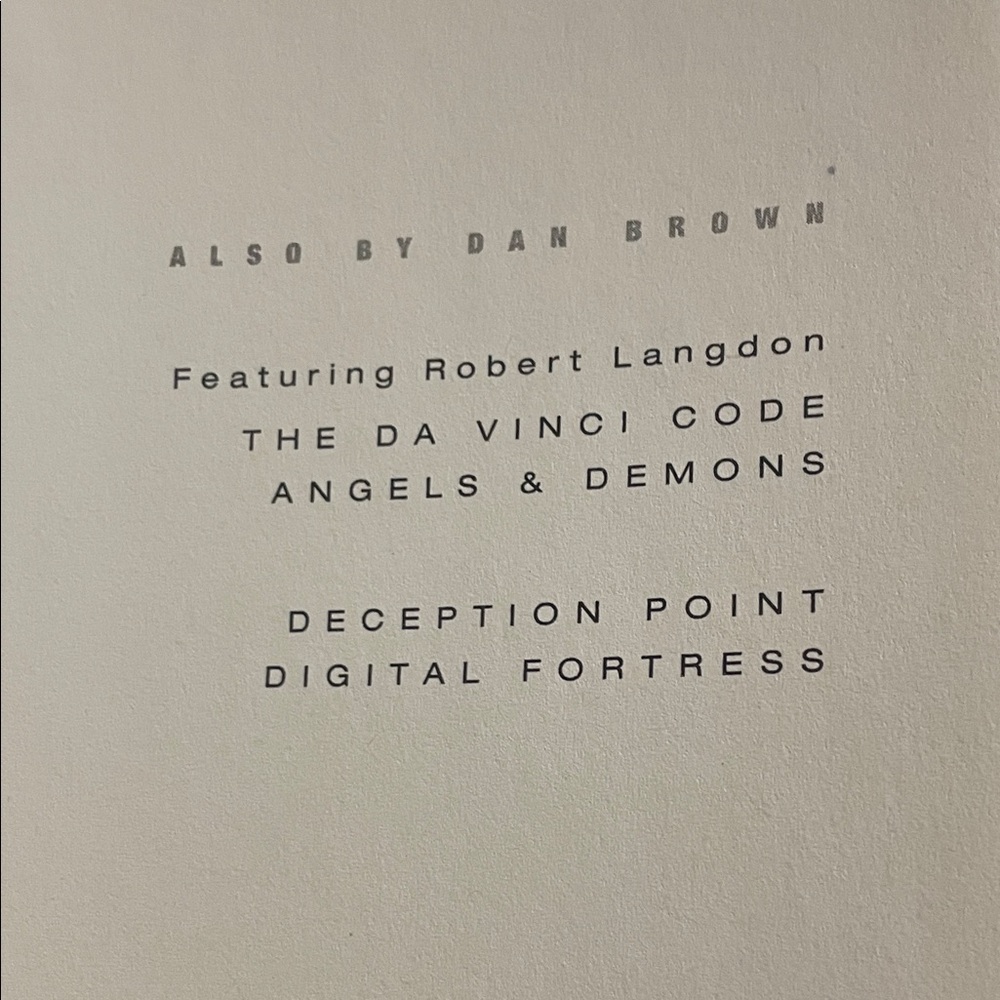 The Lost Symbol by Dan Brown Hardcover used book FIRST EDITION - Picture 10 of 16